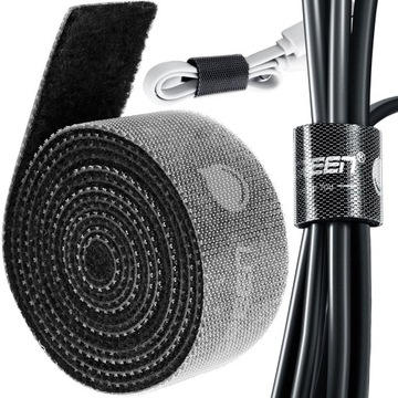 UGREEN ПРОЧНЫЙ НЕЙЛОНОВЫЙ ОРГАНАЙЗЕР КАБЕЛЬНАЯ СВЯЗКА НА ЛЕНТЕ-ВЕЛКРО 2М