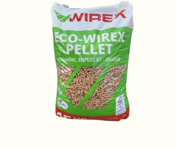 Pellet Drzewny Pelet Eco Wirex 15kg 6mm A1