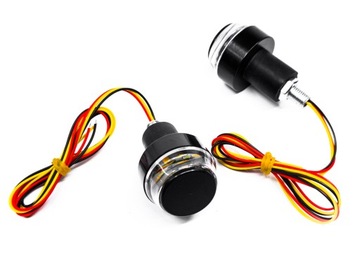 СВЕТОДИОДНЫЕ СИГНАЛИ ПОВОРОТА 12LED 2IN1 РУЛЕВЫЕ КОЛЕСА ДЛЯ МОТОЦИКЛОВ