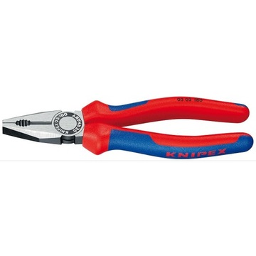 Szczypce uniwersalne 180 mm polerowane KNIPEX