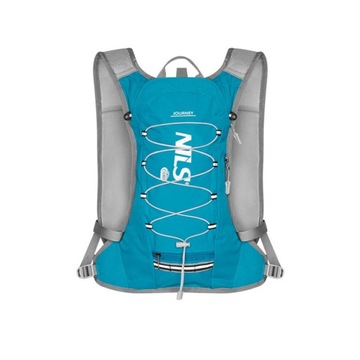 Рюкзак для велосипеда для бега с водным пузырем на 12 л, серый NILS