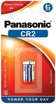 1x BATERIA LITOWA FOTO LITHIUM DO APARATU PANASONIC CR2 3V