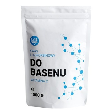 WITAMINA C L-ASKORBINOWY DO BASENU WODY 1kg BASEN