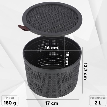 КОРЗИНА-ОРГАНИЗАТОР CURVER КОРЗИНА ДЛЯ МЕЛКИХ ПРЕДМЕТОВ 2 Л