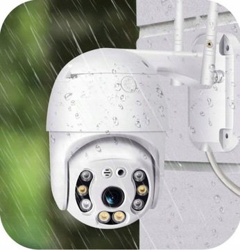 WIFI IP УМНАЯ ПОВОРОТНАЯ КАМЕРА FULL HD 2 МП МОНИТОРИНГ 1080p ЗУМ 4-кратное обнаружение