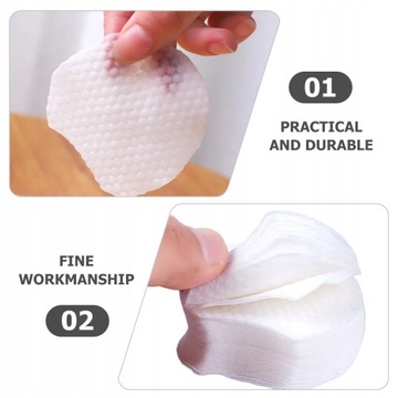 Хлопковые салфетки Pearl Pattern для снятия макияжа.