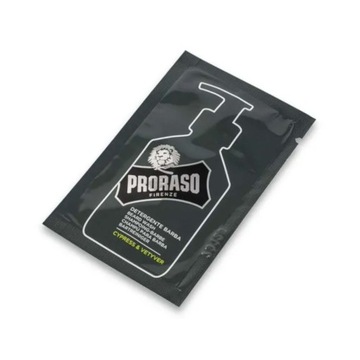 Proraso szampon do brody Cypress Vetyver 4ml próbk