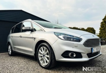 Ford S-Max II Van 2.0 TDCi 150KM 2017 Ford S-Max Bezwypadkowy, FV23, 4x4, Titanium, KredytowanieLeasing, gwaranc, zdjęcie 2