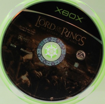 THE LORD OF THE RINGS THE RETURN OF THE KING XBOX