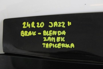 HONDA JAZZ II 2 2002R- VÍKO KUFRU ZADNÍ KUFRU B92P - KÓD LAK