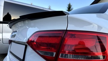 Spoiler lotka na klapę Audi A4 B8 sedan M4 look czarny połysk z ABSu