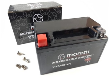 Аккумулятор Moretti AGM (гелевый) MTX7A-BS