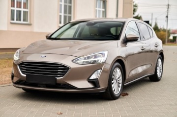 Ford Focus IV Hatchback 1.5 EcoBlue 120KM 2019 FOCUS TITANIUM SKÓRZANA TAPICERKA PODG. FOTELE KIEOWNICA SZYBA FULL LED, zdjęcie 11