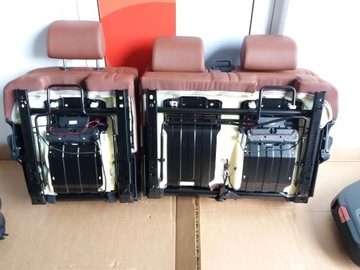 GD TOUAREG 7P R-LINE VNITŘEK SEDADLA POHOVKA ČALOUNĚNÍ KŮŽE