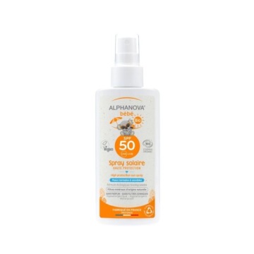 Alphanova Bebe СОЛНЦЕЗАЩИТНЫЙ СПРЕЙ SPF50 для детей