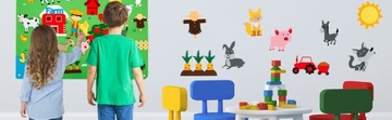 FELT MAT Набор фетровых досок для фермы