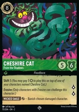 Disney Lorcana: Cheshire Cat - From the Shadows (2ROF)