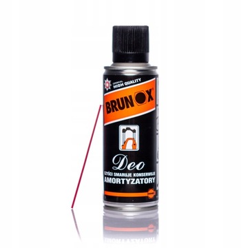 PREPARAT DO AMORTYZATORÓW BRUNOX DEO SPRAY 100ML AEROZOL JEDYNY SKUTECZNY