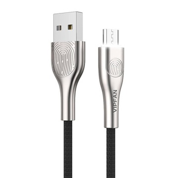 KABEL USB - Micro USB QUICK CHARGE 3A 1,2M Vipfan