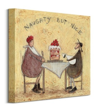 Naughty But Nice Sam Toft obraz na płótnie 30x30