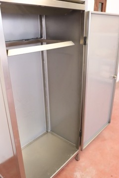 Шкаф с желобом для стирки белья, нержавеющая сталь