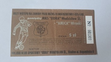 ODRA WODZISŁAW - AMICA WRONKI