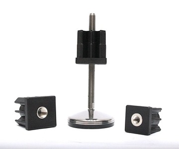 ZAŚLEPKA PROFILA 50X50 JAKOŚĆ !!! Z GWINTEM M16