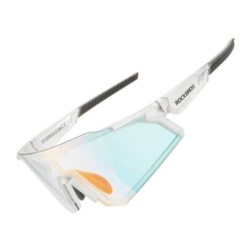 ROCKBROS OKULARY ROWEROWE SPORTOWE NA ROWER FOTOCHROMOWE UV400 FOTOCHROM