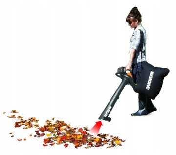 WORX BLOWER LEAF VACUUM WG583E 2 x 4 Ач
