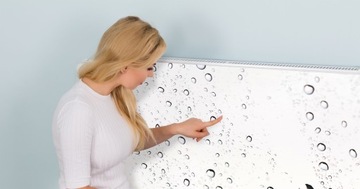 MASKOWNICA MAGNETYCZNA NA KALORYFER 140x60 KROPLE MATA MAGNES