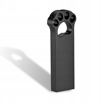 Lovely Bear Paw USB 2.0 Flash Drives 64GB Silver M