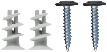 TABLICZKA ADRESOWA UV Numer na dom METALOWA ANTRACYT duża KOŁKI WKRĘTY