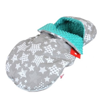 BabyLux ŚPIWOREK WIOSENNY MINKY DO WÓZKA 90CM