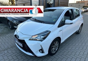 Toyota Yaris III Hatchback 5d Facelifting Hybrid 100KM 2017 Toyota Yaris 1,5 Benzyna Hybryda Automat GWARANCJA Zamiana Zarejestrowany, zdjęcie 1