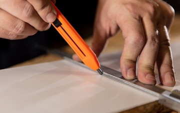 Ołówek stolarski/murarski automat 6 wkładów Neo