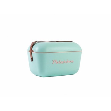 Polarbox Classic 12Litr Turkus Verde Brązowy Pasek
