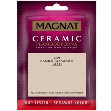 FARBA MAGNAT CERAMIC 0,03L C49 KAMIEŃ FARAONÓW