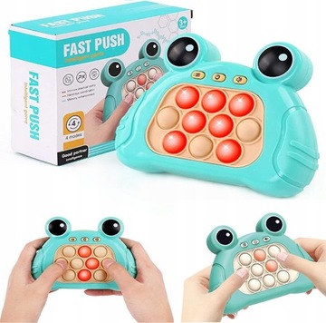 ПОРТАТИВНАЯ ИГРОВАЯ КОНСОЛЬ MINI POP IT, АНТИСТРЕСС, ЭЛЕКТРОННАЯ АРКАДА