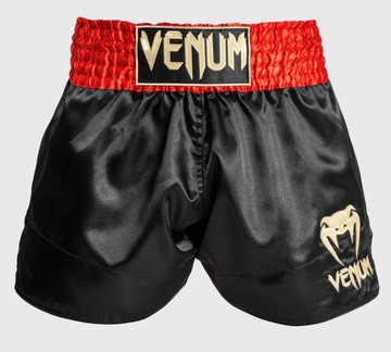 Классические шорты Venum Muay Thai красный/черный/золотой M