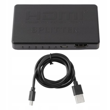 РАЗДЕЛИТЕЛЬ АКТИВНЫЙ HDMI РАЗДЕЛИТЕЛЬ 1X4 4K ТВ