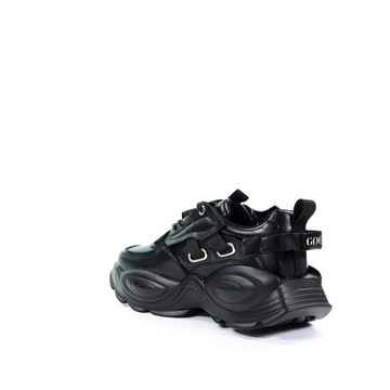 Damskie sneakersy czarne GOE MM2N4014 39