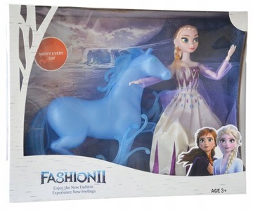 ZESTAW LALKA ELSA KOŃ NOKK OLAF KRAINA LODU 2 FROZEN SUPER PREZENT
