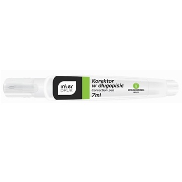 Interdruk korektor w pisaku z metalową końcówką 7 ml