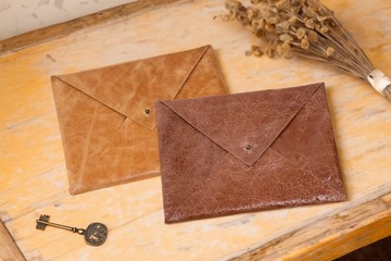 Pudełko na zdjęcia 15x21 koperta etui skórzane