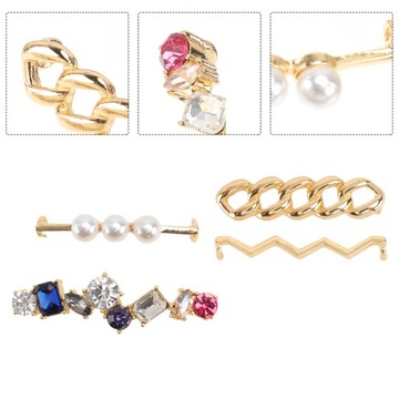 Украшение с кружевной пряжкой Подвески для шнурков 4 шт.