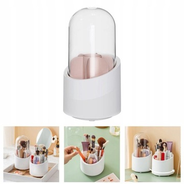 Вращающийся на 360 градусов держатель кисточки для макияжа
