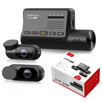 REJESTRATOR VIOFO A139 3CH GPS WIFI BT 3 KAMERY