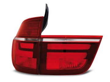 LAMPY DIODOWE BMW X5 E70 07-10 RED WHITE LED BAR