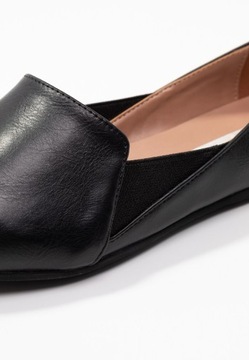 ЧЕРНЫЕ ЖЕНСКИЕ МОКАСИНЫ-СЛИПЫ MATT NAT 38 2ZCO