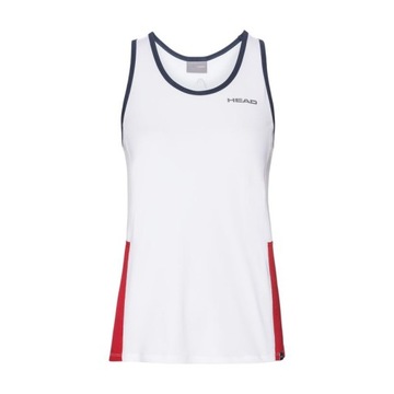 KOSZULKA HEAD CLUB TANK TOP GIRL 2020 WHITE 152